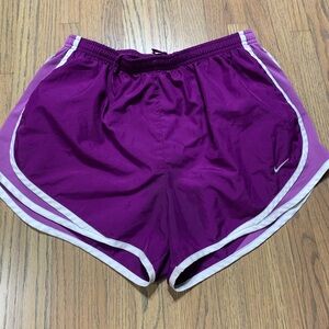 Purple Large Nike Dry Fit Running Shorts